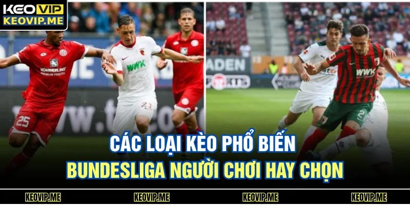 Các loại kèo phổ biến Bundesliga người chơi hay chọn