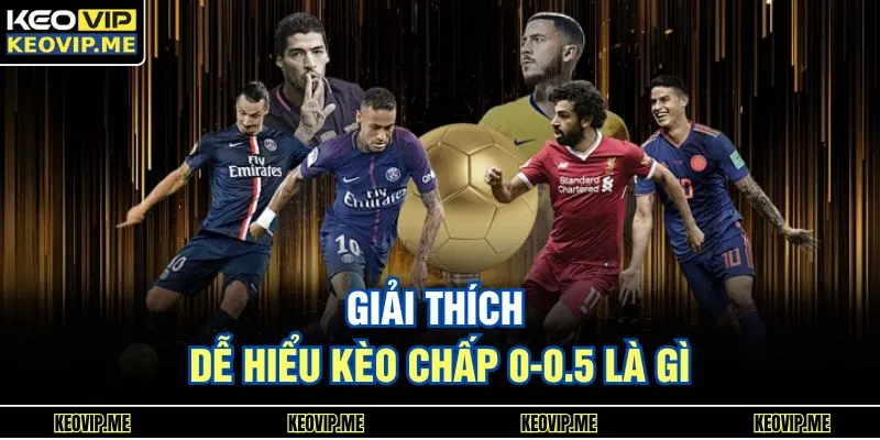 Giải thích dễ hiểu kèo chấp 0-0.5 là gì